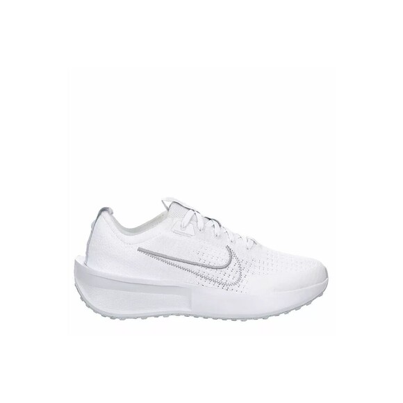 NIKE Interact Run 'White Metallic Silver FD2292 100 Women's Sz 7W - Picture 3 of 8